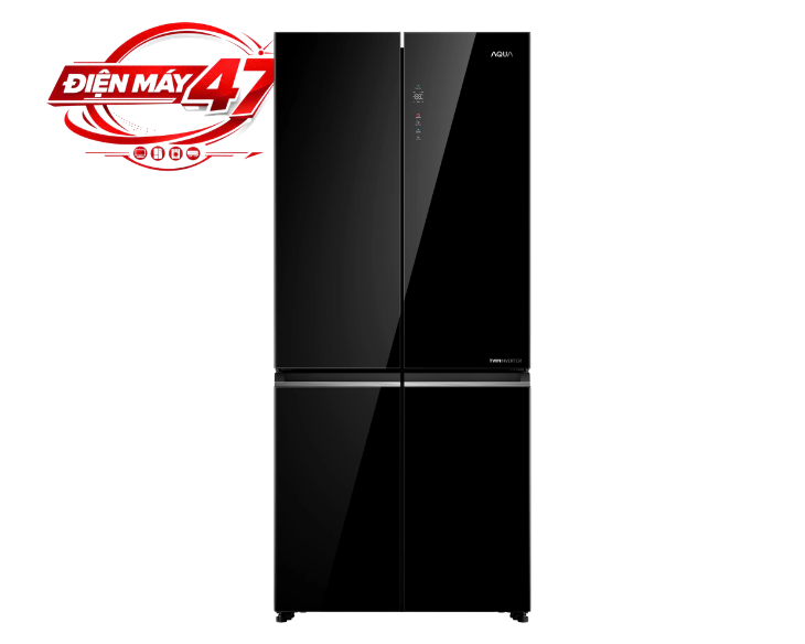 Tủ lạnh Aqua Inverter 529 lít AQR-M600XA(GB)