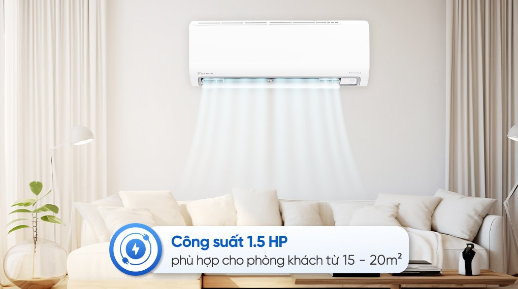 Máy lạnh Daikin Inverter 1.5 HP FTKB35ZVMV - Ảnh 3