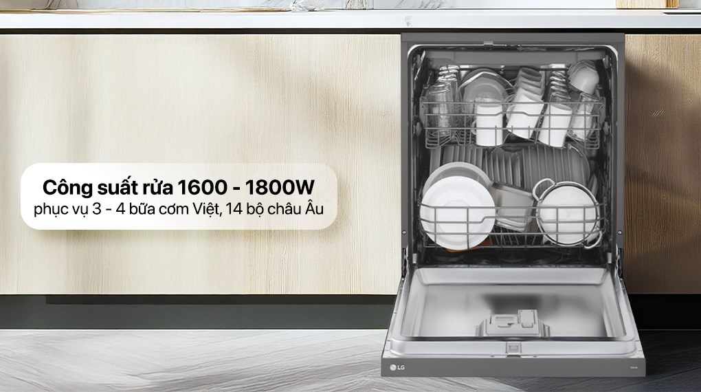 Máy rửa chén độc lập LG LDN14BLA5 - Ảnh 10