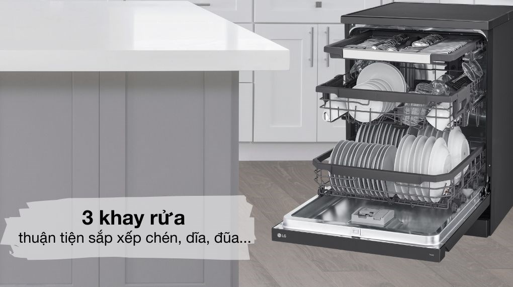 Máy rửa chén độc lập LG LDT14BLA4 - Ảnh 5
