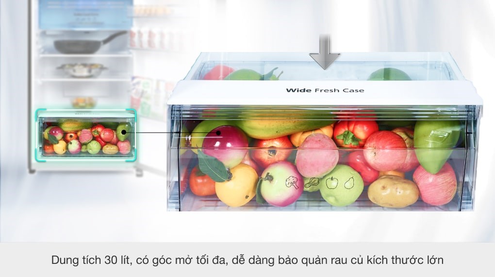 Tủ lạnh Panasonic Inverter 326 lít NR-TL351VGMV - Ảnh 10