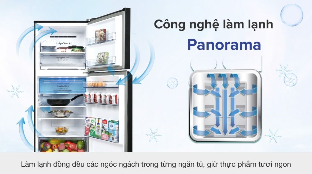 Tủ lạnh Panasonic Inverter 326 lít NR-TL351VGMV - Ảnh 8