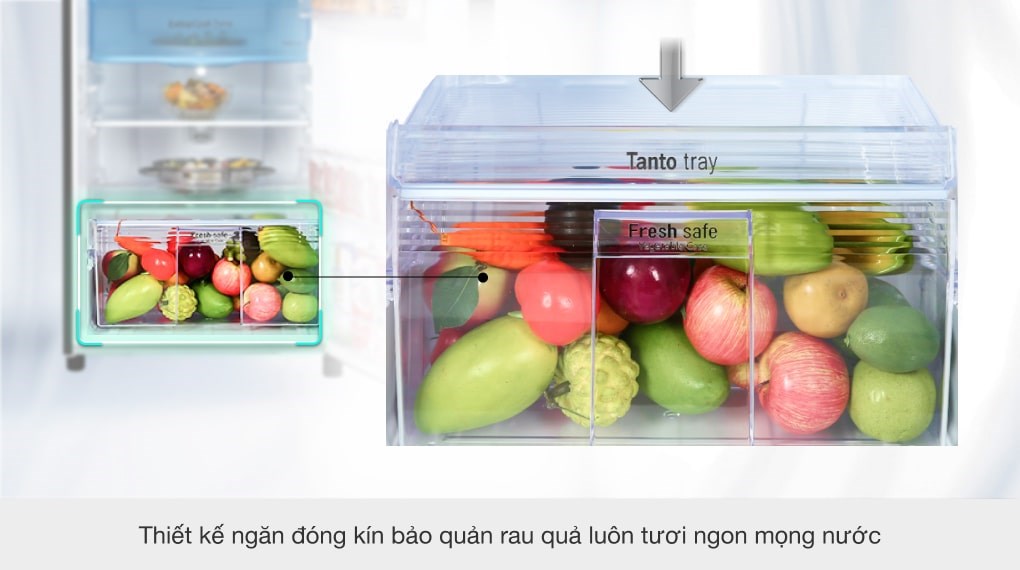 Tủ lạnh Panasonic Inverter 234 lít NR-TV261BPKV - Ảnh 10