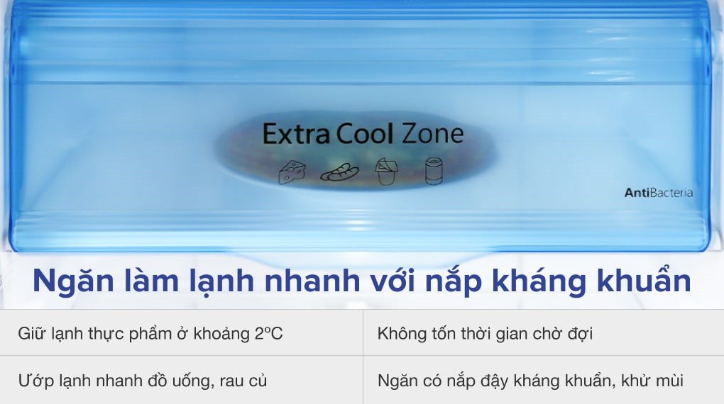 Tủ lạnh Panasonic Inverter 234 lít NR-TV261BPKV - Ảnh 6