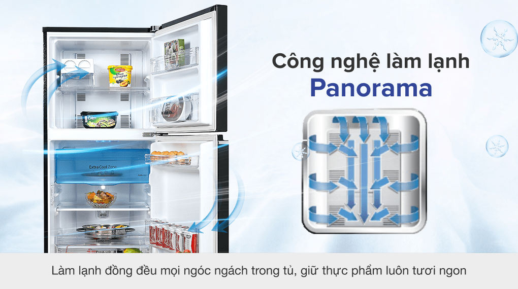 Tủ lạnh Panasonic Inverter 234 lít NR-TV261BPKV - Ảnh 8