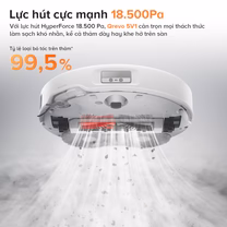 Robot hút bụi lau nhà Roborock Q Revo 5V1 - Trắng - Ảnh 4