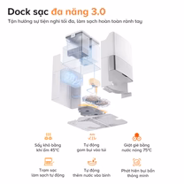 Robot hút bụi lau nhà Roborock Q Revo 5V1 - Trắng - Ảnh 9