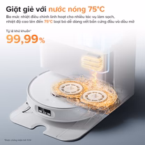 Robot hút bụi lau nhà Roborock Q Revo 5V1 - Trắng - Ảnh 10