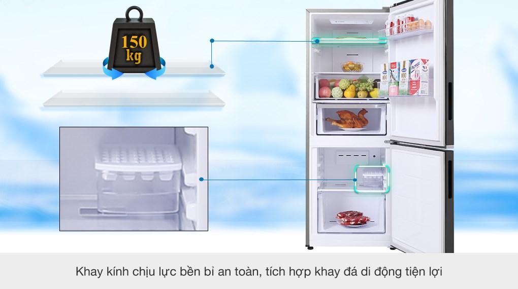 Tủ lạnh Samsung Inverter 280 lít RB27N4010BU/SV - Ảnh 3