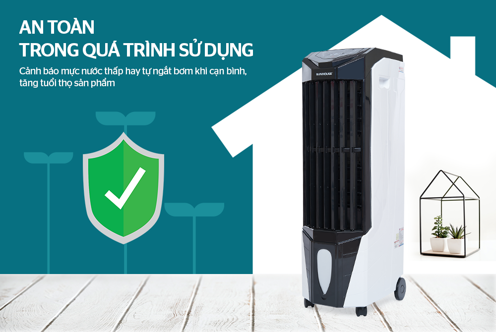 MÁY LÀM MÁT KHÔNG KHÍ SUNHOUSE SHD7719 (20L) - Ảnh 9