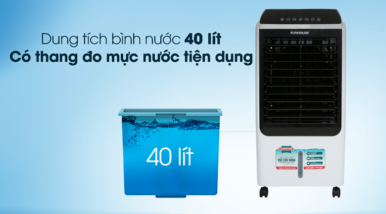 MÁY LÀM MÁT KHÔNG KHÍ SUNHOUSE SHD7727 (40L) - Ảnh 6