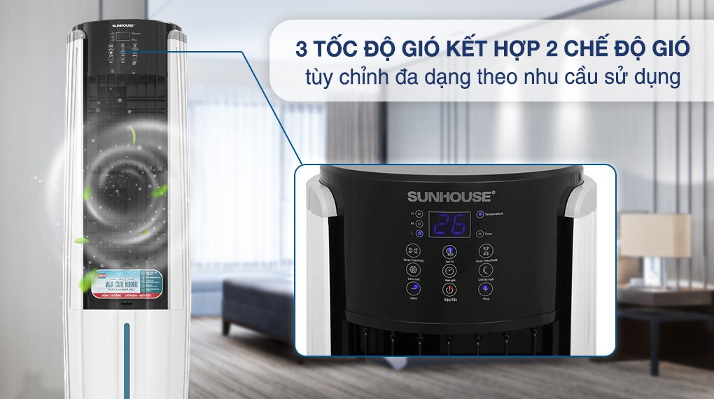 MÁY LÀM MÁT KHÔNG KHÍ SUNHOUSE SHD7737 (45L) - Ảnh 11