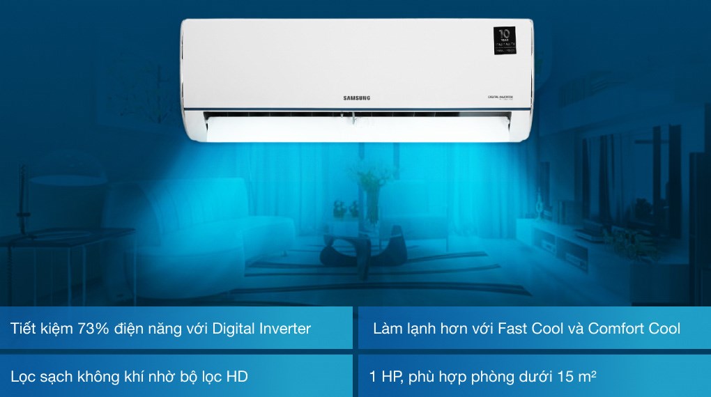 Máy lạnh Samsung Inverter 1 HP AR09TYHQASIN - Ảnh 6